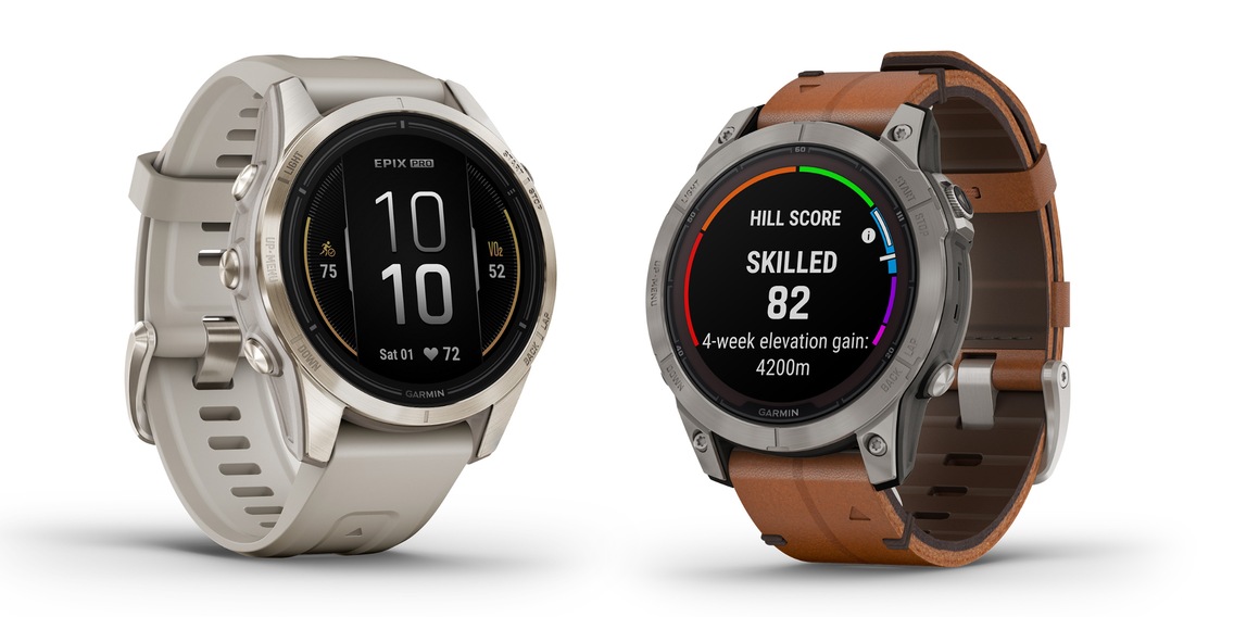 The Garmin Fenix 7 and Epix 2 are now also available in a Pro version Galaxus